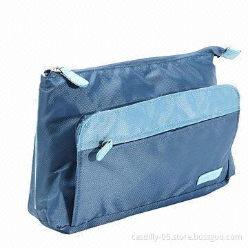 Cosmetic Bags, Made of Poly-cotton